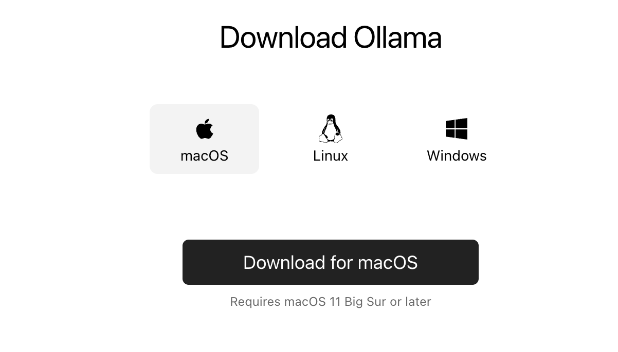 ollama download